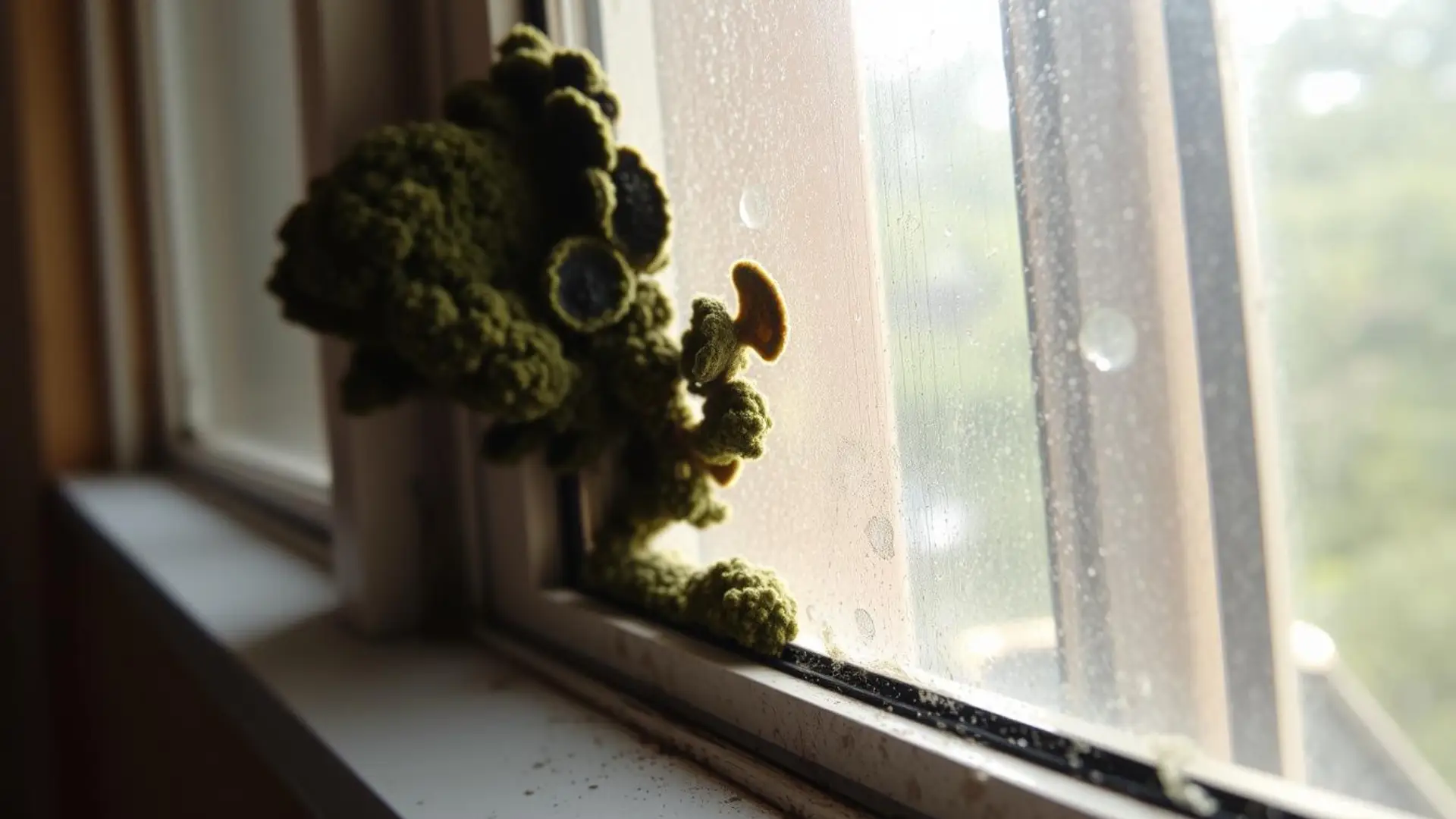 how mold grows on windows